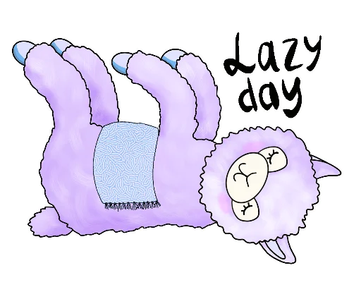 Lil Alpaca Telegram Sticker #12 - Lil Alpaca #12