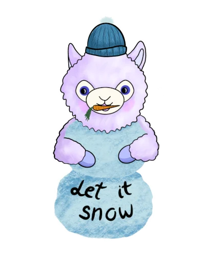 Lil Alpaca Telegram Sticker #24 - Lil Alpaca #24