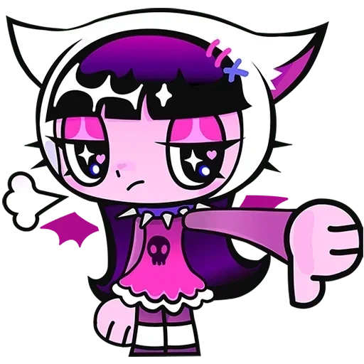 Lily Loops VK Clean Stickers Telegram Sticker #8 - Lily Loops VK Clean Stickers #8