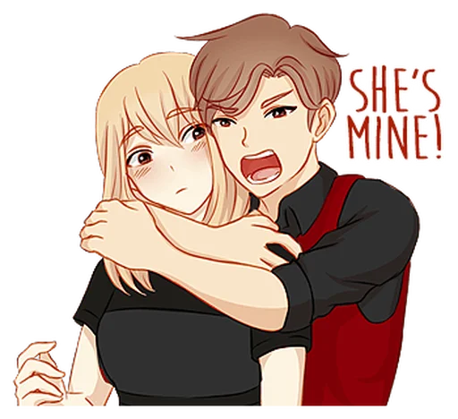 Lovey Dovey Telegram Sticker #23 - Lovey Dovey #23