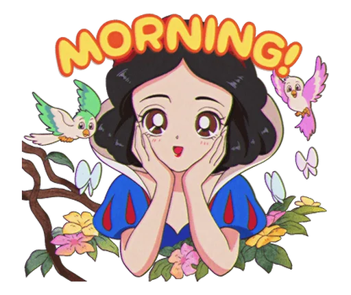 Retro Snow White