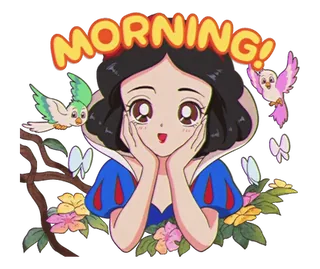 Retro Snow White