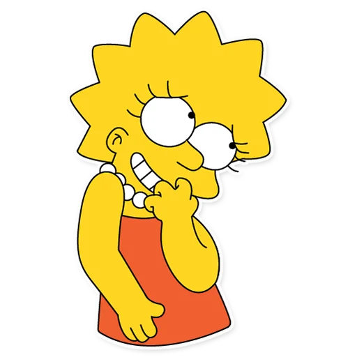 Lisa Simpson Telegram Sticker #3 - Lisa Simpson #3