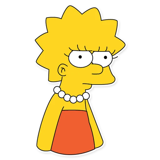 Lisa Simpson Telegram Sticker #6 - Lisa Simpson #6