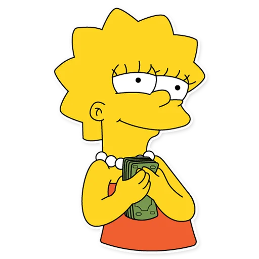 Lisa Simpson Telegram Sticker #8 - Lisa Simpson #8