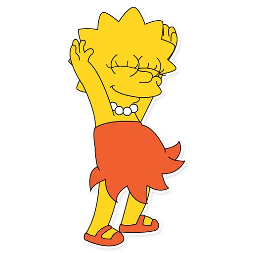 Lisa Simpson Telegram Sticker #12 - Lisa Simpson #12