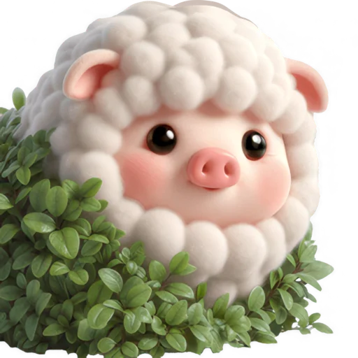 Cute Little Piggy Telegram Sticker #12 - Cute Little Piggy #12