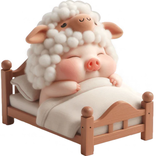 Cute Little Piggy Telegram Sticker #13 - Cute Little Piggy #13