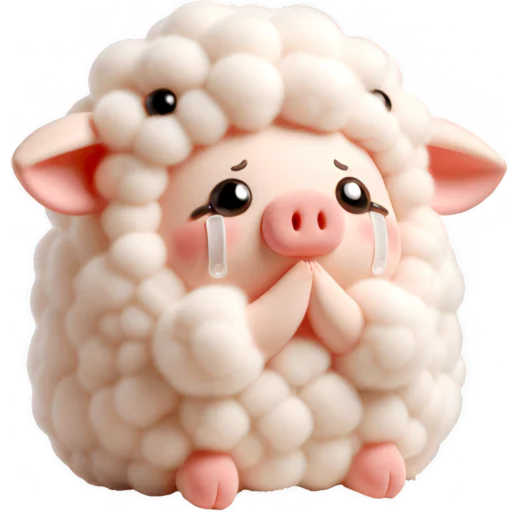 Cute Little Piggy Telegram Sticker #19 - Cute Little Piggy #19