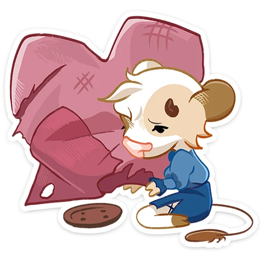 Little Martha Telegram Sticker #13 - Little Martha #13
