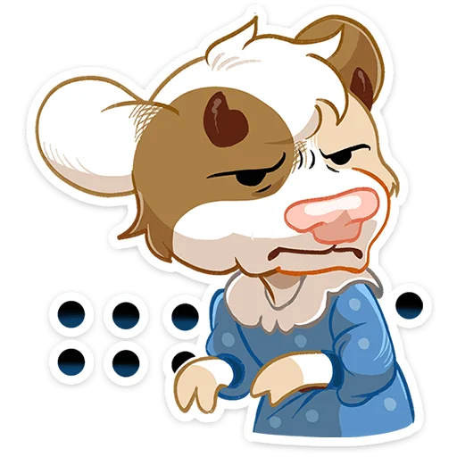 Little Martha Telegram Sticker #19 - Little Martha #19