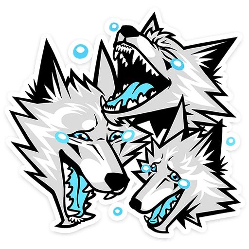 Loyal Wolf Telegram Sticker #1 - Loyal Wolf #1