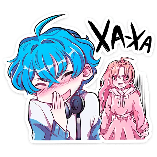 Malinchan And Jamkun Telegram Sticker #11 - Malinchan And Jamkun #11