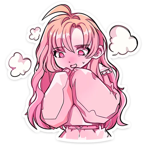 Malinchan And Jamkun Telegram Sticker #19 - Malinchan And Jamkun #19