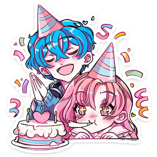 Malinchan And Jamkun Telegram Sticker #22 - Malinchan And Jamkun #22