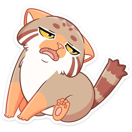 Manul Telegram Sticker #5 - Manul #5