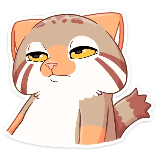 Manul Telegram Sticker #9 - Manul #9