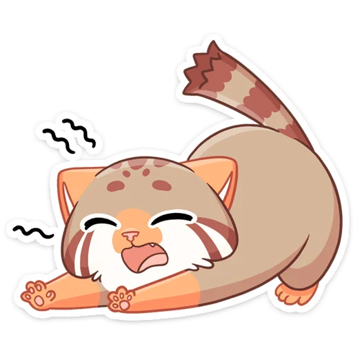 Manul Telegram Sticker #12 - Manul #12