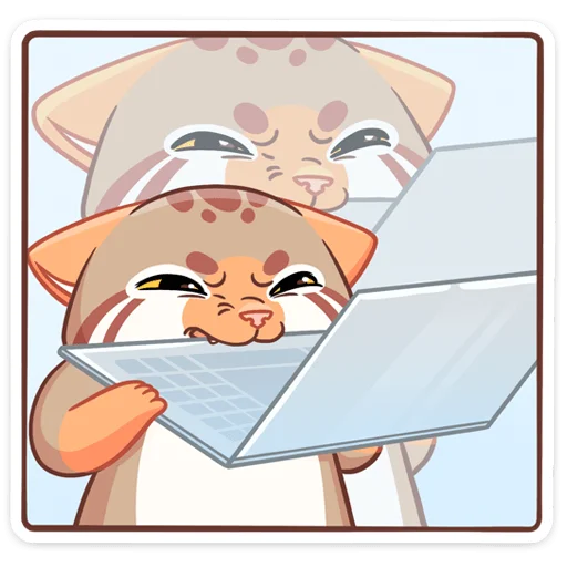 Manul Telegram Sticker #23 - Manul #23