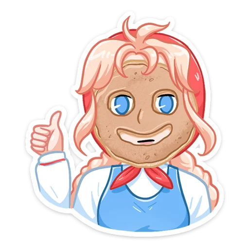 Maslyona Telegram Sticker #2 - Maslyona #2
