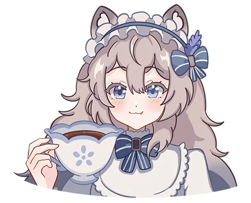 Meowtea Telegram Sticker #7 - Meowtea #7