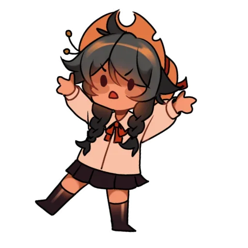 Mina-chan Telegram Sticker #21 - Mina-chan #21