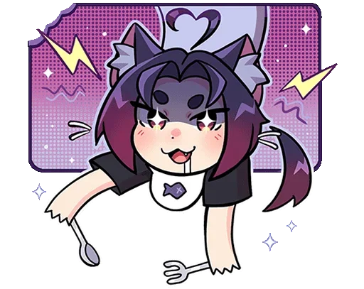 Mini Milshu Telegram Sticker #2 - Mini Milshu #2