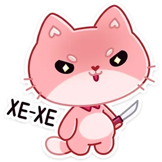 Pink Cat Meo