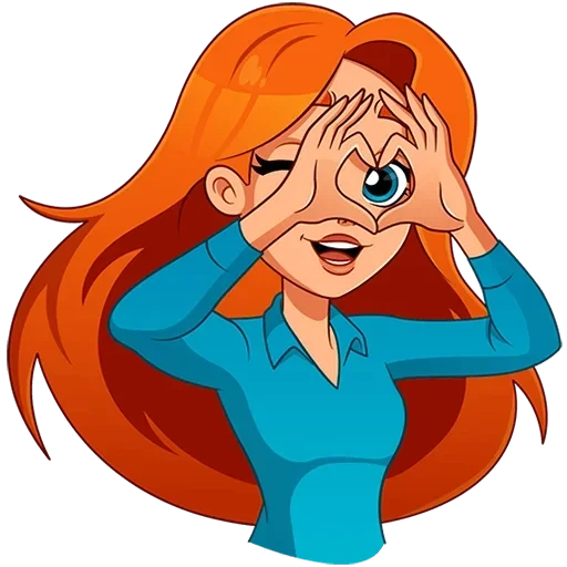 Miss Bombori VK Clean Stickers Telegram Sticker #10 - Miss Bombori VK Clean Stickers #10