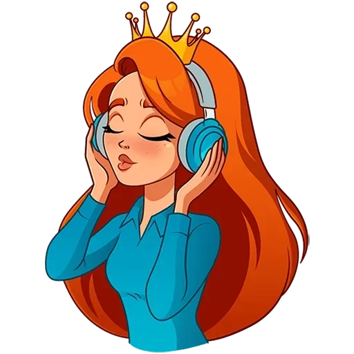 Miss Bombori VK Clean Stickers Telegram Sticker #18 - Miss Bombori VK Clean Stickers #18