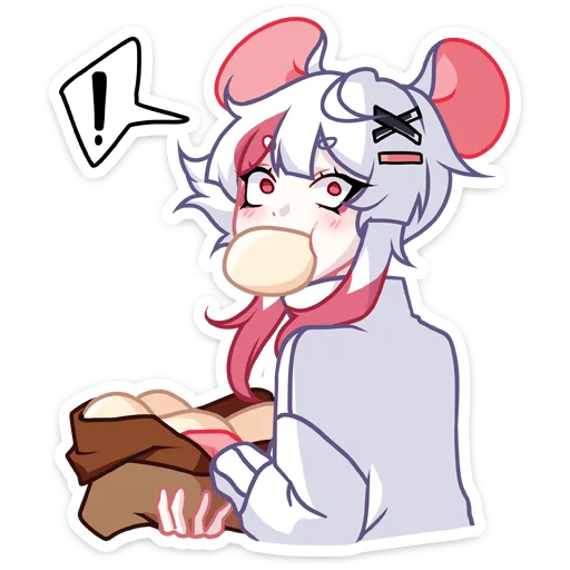 Mousey Sweater Telegram Sticker #22 - Mousey Sweater #22