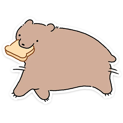 Mr Bear Telegram Sticker #2 - Mr Bear #2