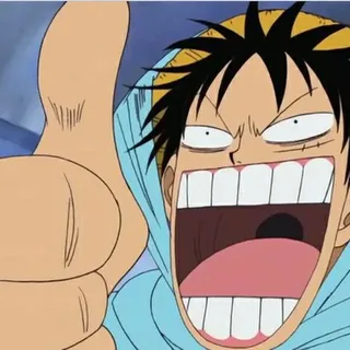 Energetic Luffy