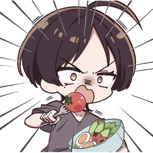 Mullet Boy Cool Guy Telegram Sticker #3 - Mullet Boy Cool Guy #3