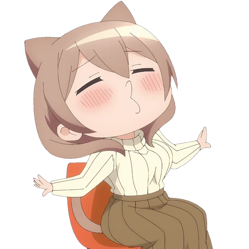 My Tiny Senpai Telegram Sticker #18 - My Tiny Senpai #18