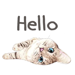 Nala White Coffee Cat