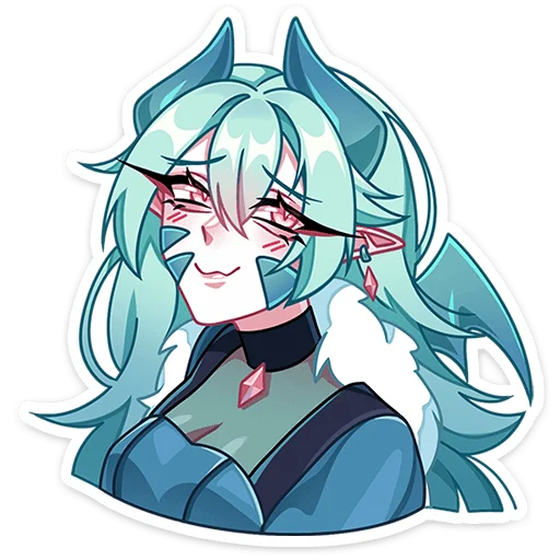 Nefritta Telegram Sticker #9 - Nefritta #9