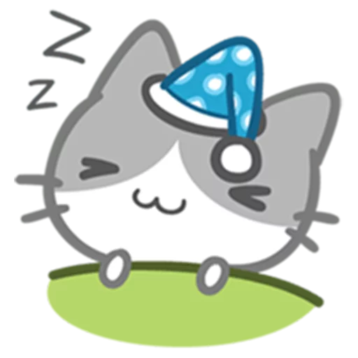 Neko Cat Cute Expressions Stickers Telegram Sticker #7 - Neko Cat Cute Expressions Stickers #7