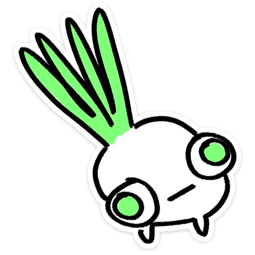 Oleg The Onion Telegram Sticker #6 - Oleg The Onion #6