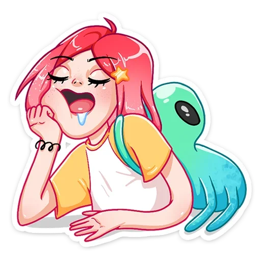 Party Girl Telegram Sticker #8 - Party Girl #8