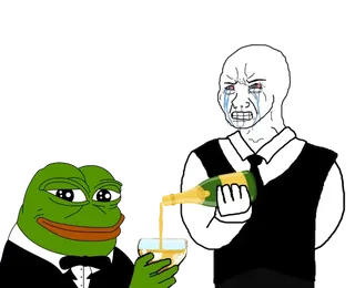 Pepe and Wojak