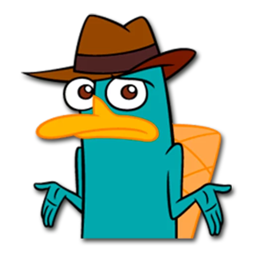 Perry the Platypus Secret Agent Stickers Telegram Sticker #9 - Perry the Platypus Secret Agent Stickers #9