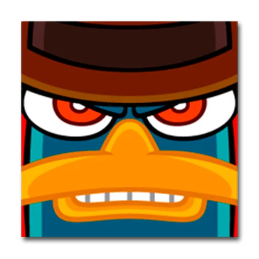 Perry the Platypus Secret Agent Stickers Telegram Sticker #14 - Perry the Platypus Secret Agent Stickers #14