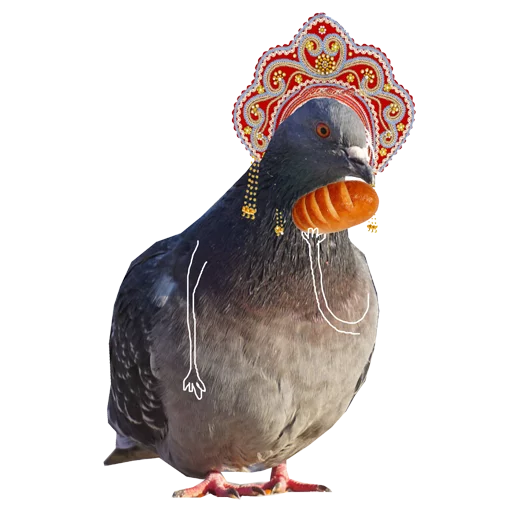 Pigeons With Hands Telegram Sticker #11 - Pigeons With Hands #11