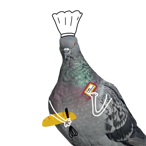 Pigeons With Hands Telegram Sticker #17 - Pigeons With Hands #17