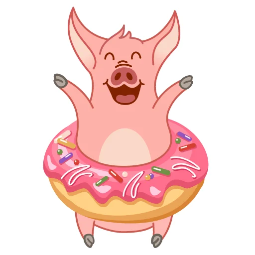 Piggy Gilt Telegram Sticker #1 - Piggy Gilt #1