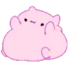 Pink Soft Glow Icons & Stars Emoji Set