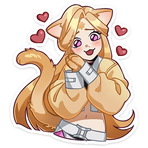 Polly and Kastoria Telegram Sticker #14 - Polly and Kastoria #14