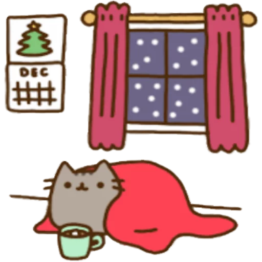 Pusheen 20 Telegram Sticker #21 - Pusheen 20 #21