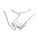 Regards Coupables Hands Stickers